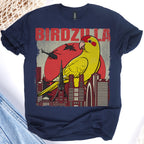 Yellow Parakeet Birdzilla T-Shirt