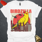 Yellow Parakeet Birdzilla T-Shirt