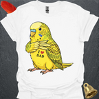 Yellow Parakeet I Love Dad T-Shirt