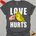 Yellow Parakeet Love Hurts T-Shirt