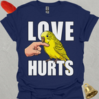 Yellow Parakeet Love Hurts T-Shirt