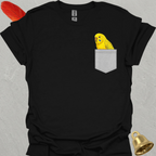 Yellow Parakeet Pocket T-Shirt