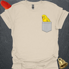 Yellow Parakeet Pocket T-Shirt
