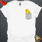 Yellow Parakeet Pocket T-Shirt