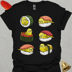 Yellow Parakeet Sushi T-Shirt