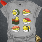 Yellow Parakeet Sushi T-Shirt