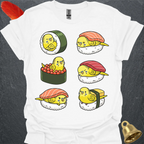 Yellow Parakeet Sushi T-Shirt