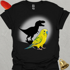 Yellow Parakeet T-Rex T-Shirt