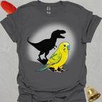Yellow Parakeet T-Rex T-Shirt