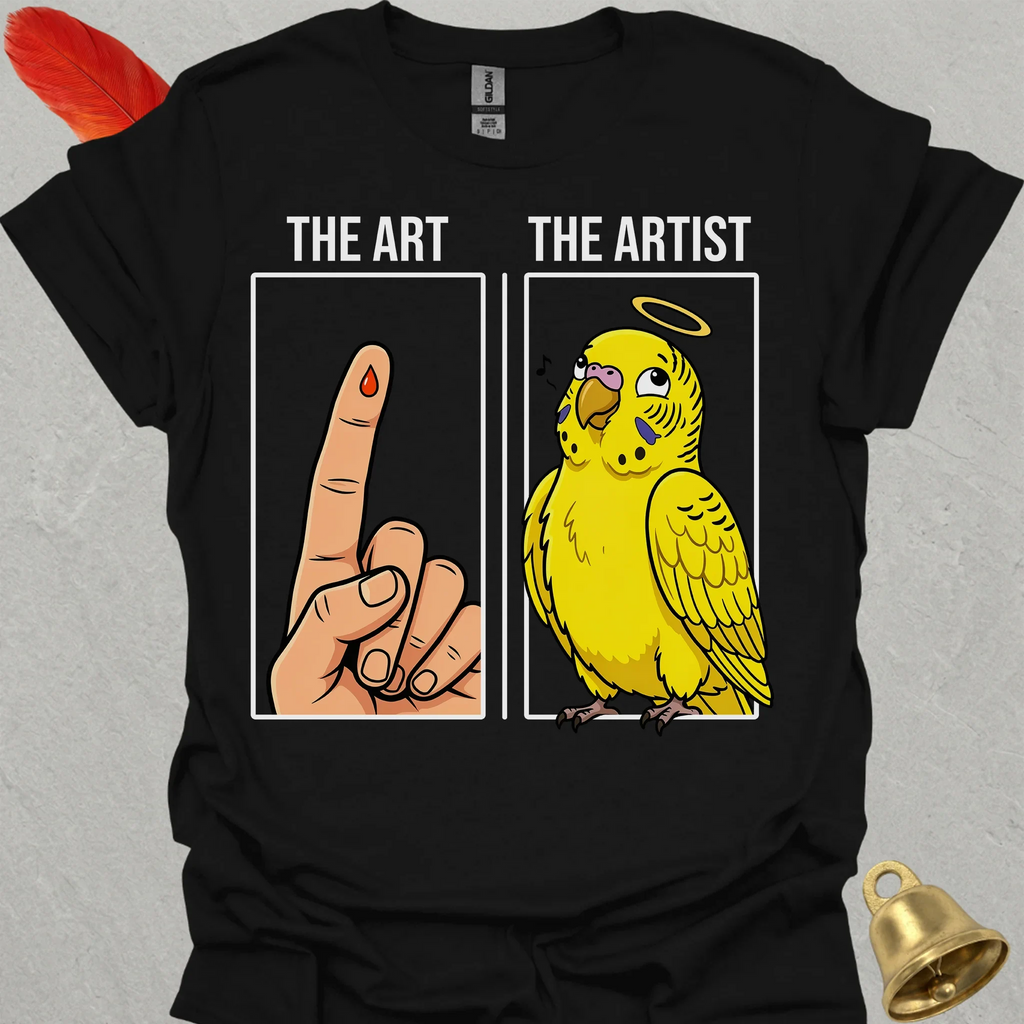 Yellow Parakeet The Artist T-Shirt