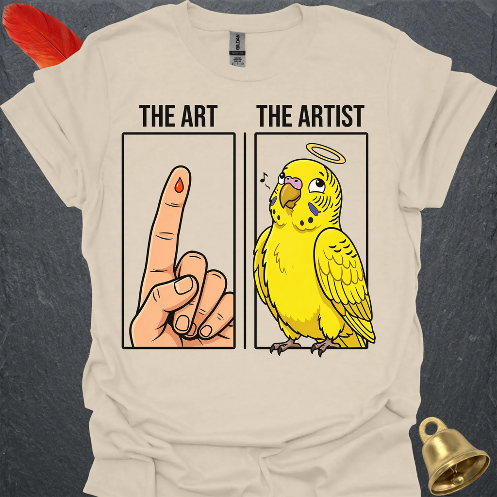 Yellow Parakeet The Artist T-Shirt