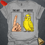 Yellow Parakeet The Artist T-Shirt