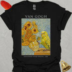 Yellow Parakeet Van Gogh T-Shirt