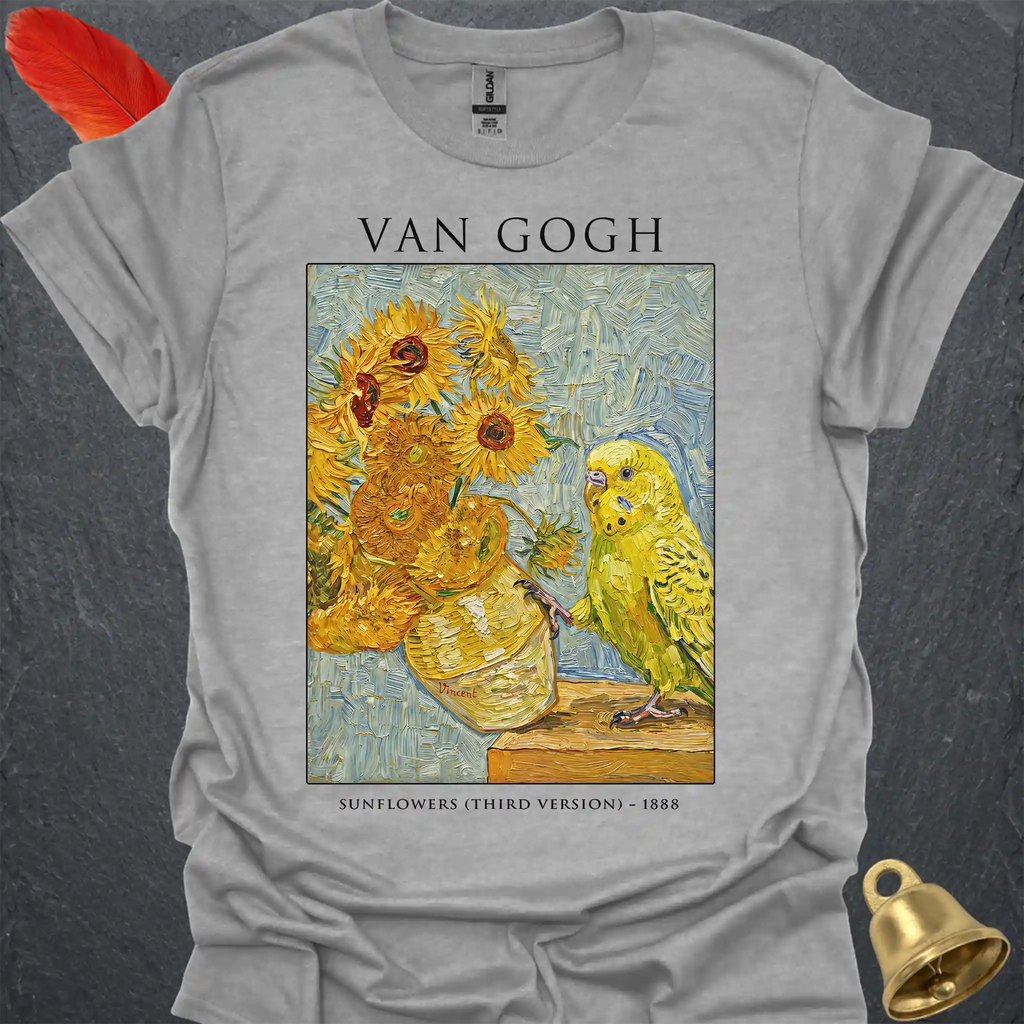 Yellow Parakeet Van Gogh T-Shirt